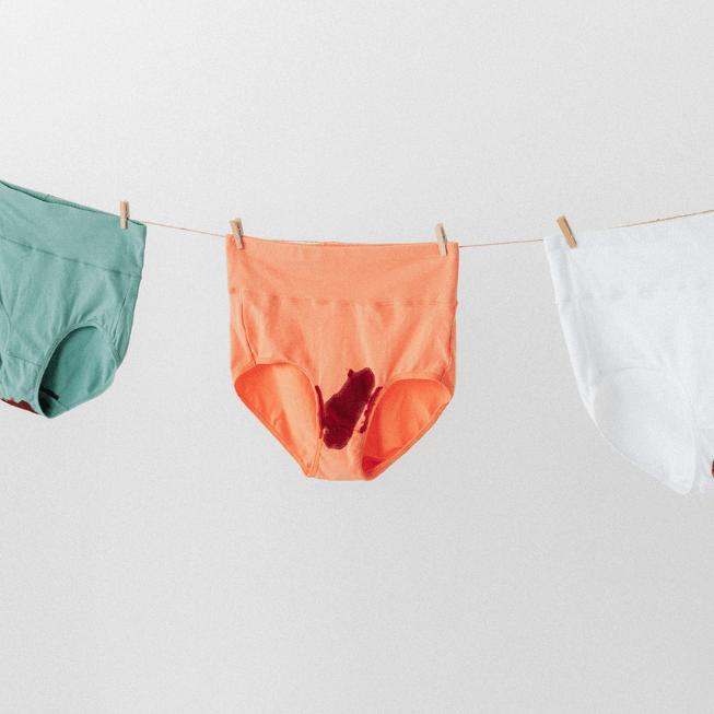 culotte menstruelle qui fuit