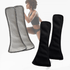 Deux lots de deux serviettes DuoFlux claires et noires qui se portent avec la culotte menstruelle DuoFlux